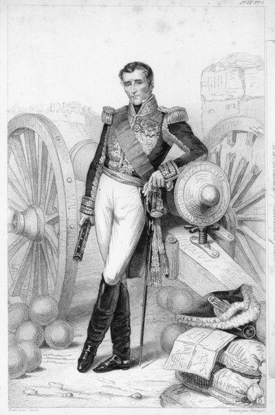 Sylvain Charles Valée (1773-1846), Graf und Marschall von Joseph Desire Court